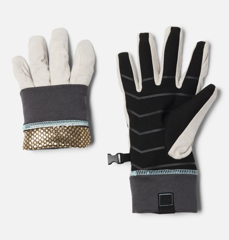 Women's Infinity Trail Gloves, Color: Dark Stone Heather, image 2