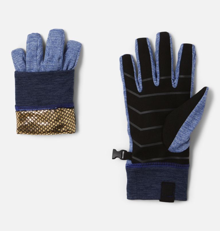 Women's Infinity Trail Omni-Heat Infinity Gloves, Color: Dark Sapphire Heather, image 2
