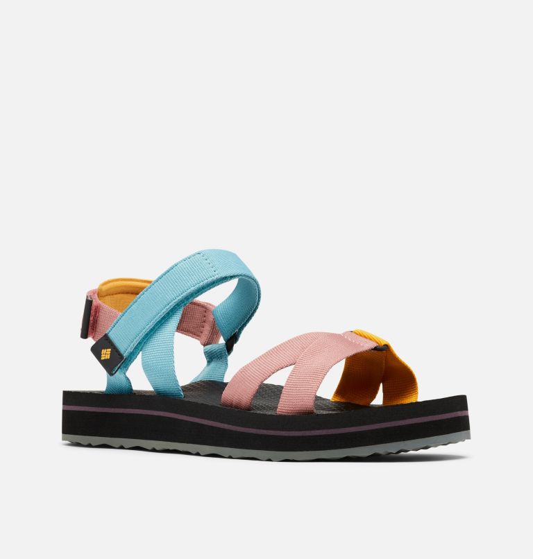 Women's Alava Sandal, Color: Sandalwood Pink, Mango, image 2