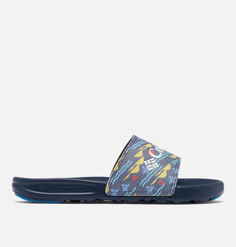 Big Kids’ Hood River Slide, Color: Collegiate Navy, White, image 1