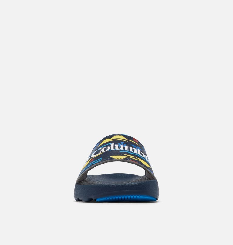 Big Kids’ Hood River Slide, Color: Collegiate Navy, White, image 7
