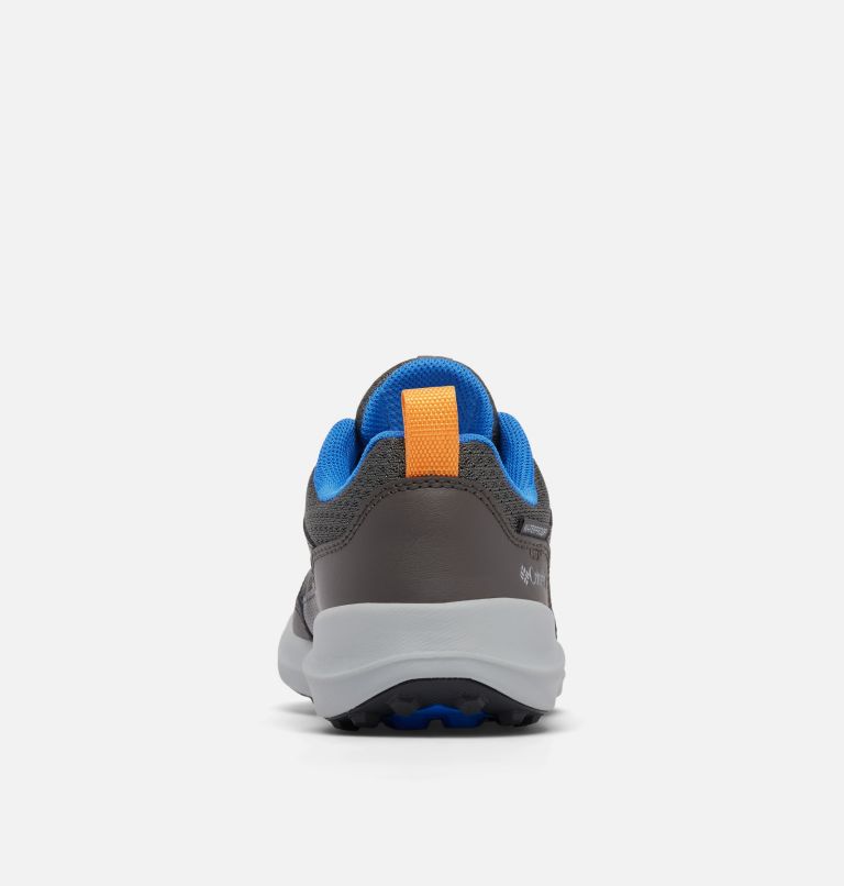 Big Kids' Hatana Waterproof Shoe, Color: Dark Grey, Vivid Blue, image 2