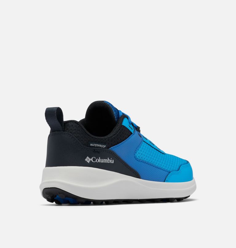 Big Kids' Hatana Waterproof Shoe, Color: Compass Blue, Silver Grey, image 9