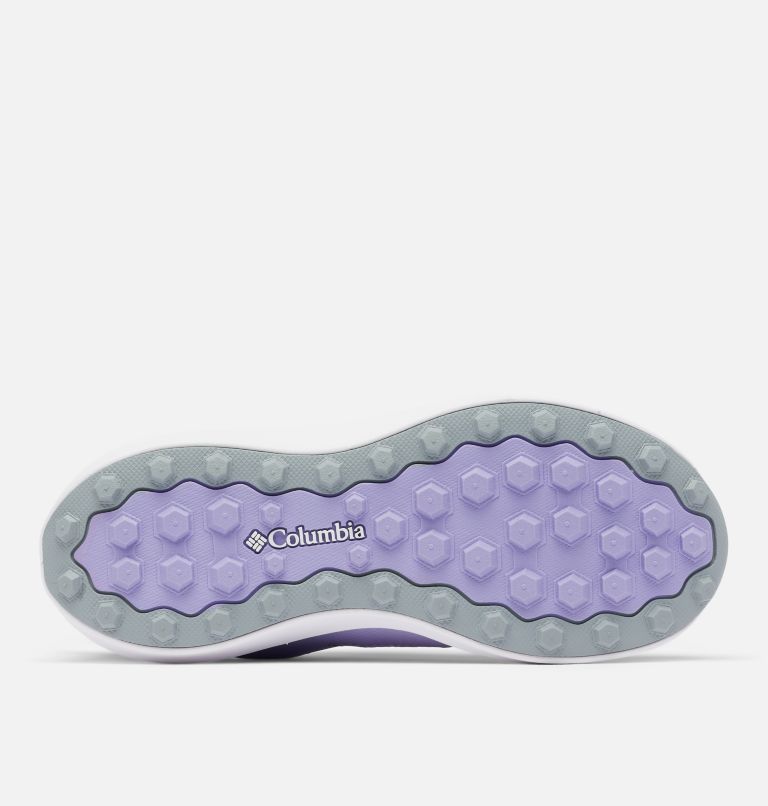 Thumbnail: Big Kids' Hatana Waterproof Shoe, Color: Morning Mist, Purple Lotus, image 4