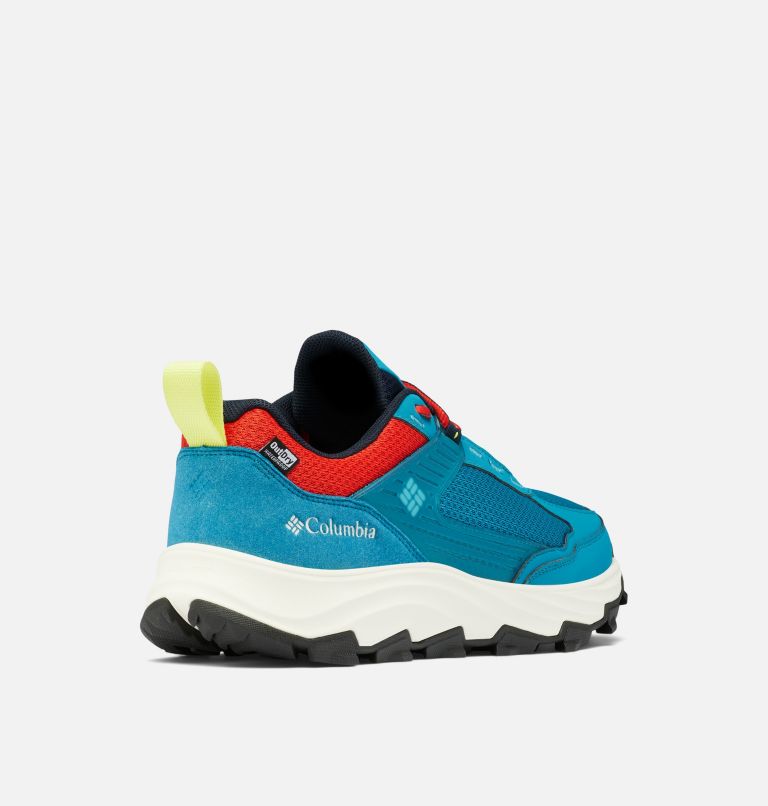 Men's Hatana Max OutDry Shoe, Color: Deep Marine, Bold Orange, image 9