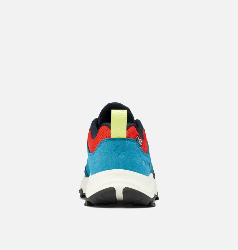 Men's Hatana Max OutDry Shoe, Color: Deep Marine, Bold Orange, image 8