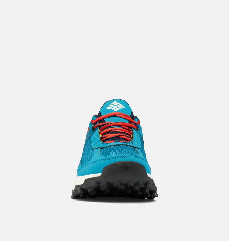 Men's Hatana Max OutDry Shoe, Color: Deep Marine, Bold Orange, image 7