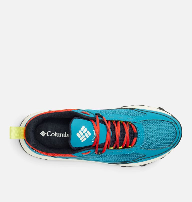 Men's Hatana Max OutDry Shoe, Color: Deep Marine, Bold Orange, image 3