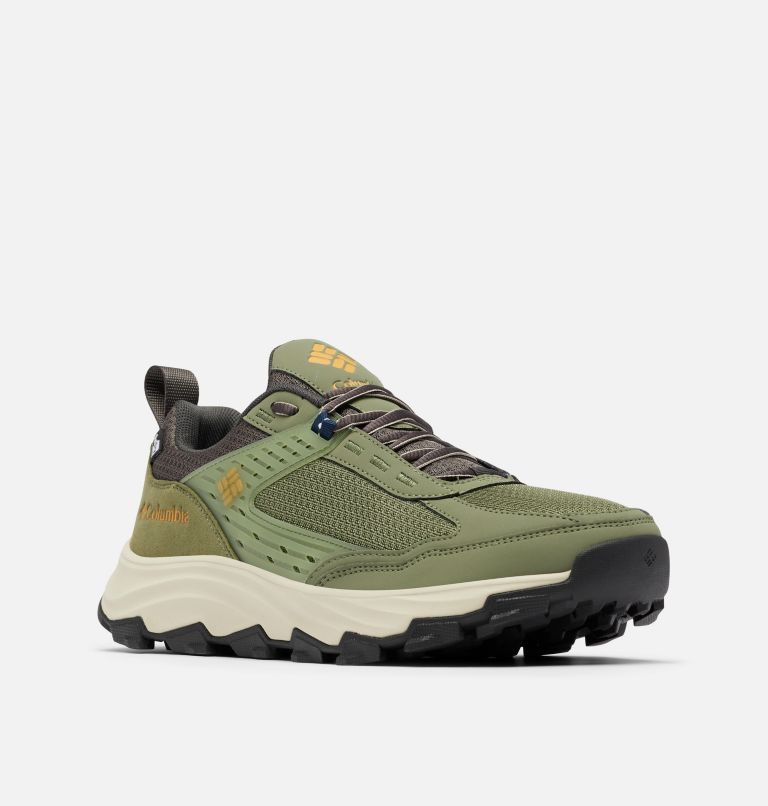 Men's Hatana Max OutDry Shoe - Wide, Color: Mosstone, Golden Yellow, image 2