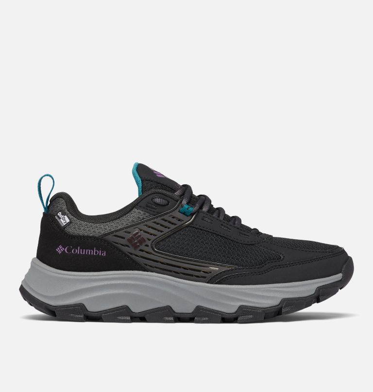 Women's Hatana Max OutDry Shoe, Color: Black, Dark Lavender, image 3