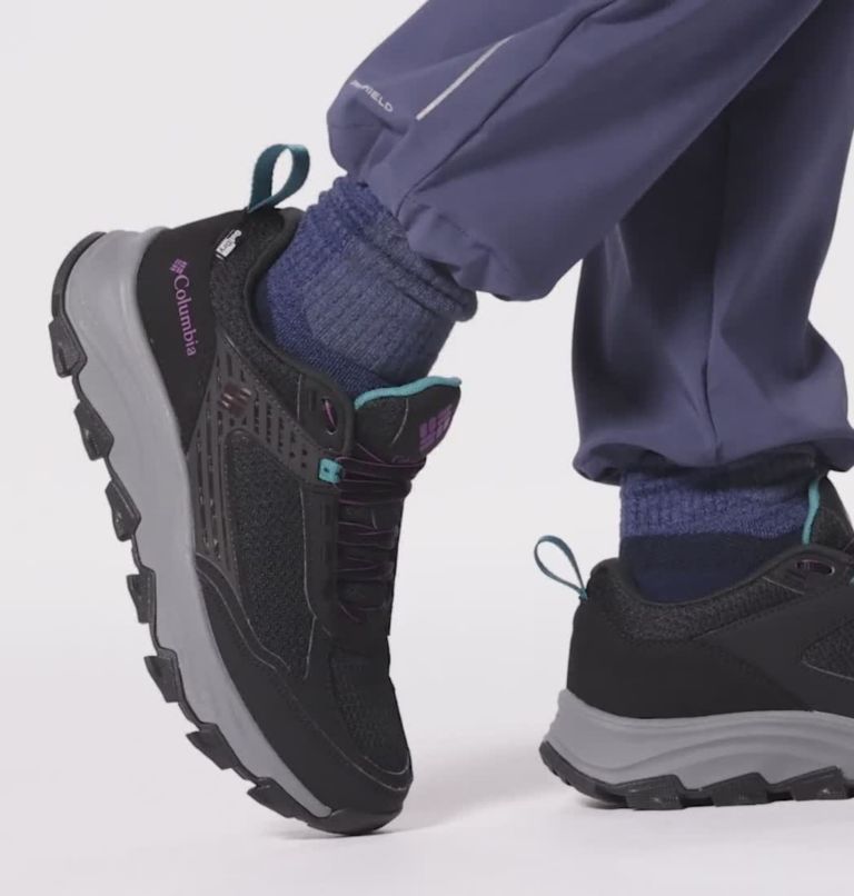 Women’s Hatana Max Waterproof Multi-Sport Shoe, Color: Black, Dark Lavender