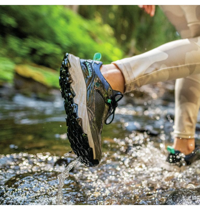 Women’s Hatana Max Waterproof Multi-Sport Shoe, Color: Dark Grey, Electric Turquoise, image 12