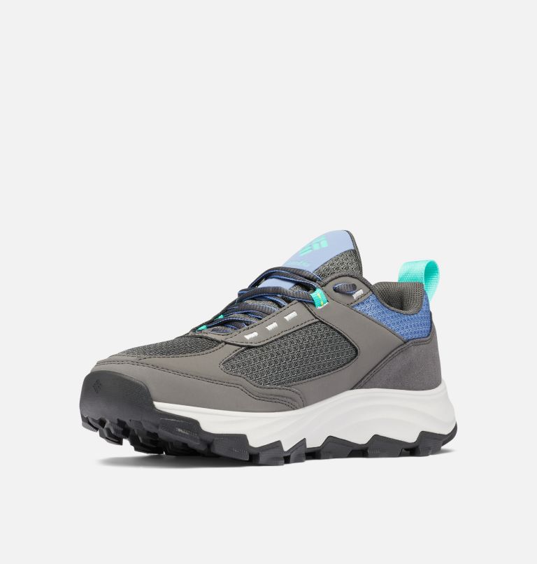 Women’s Hatana Max Waterproof Multi-Sport Shoe, Color: Dark Grey, Electric Turquoise, image 6