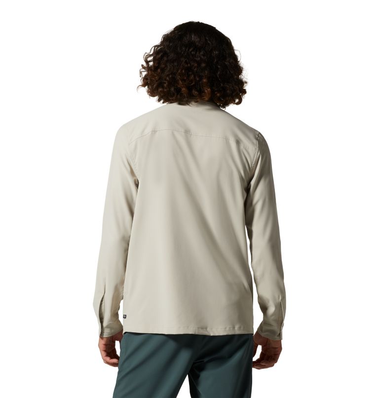 Men's Shade Lite Long Sleeve Shirt, Color: Sandblast