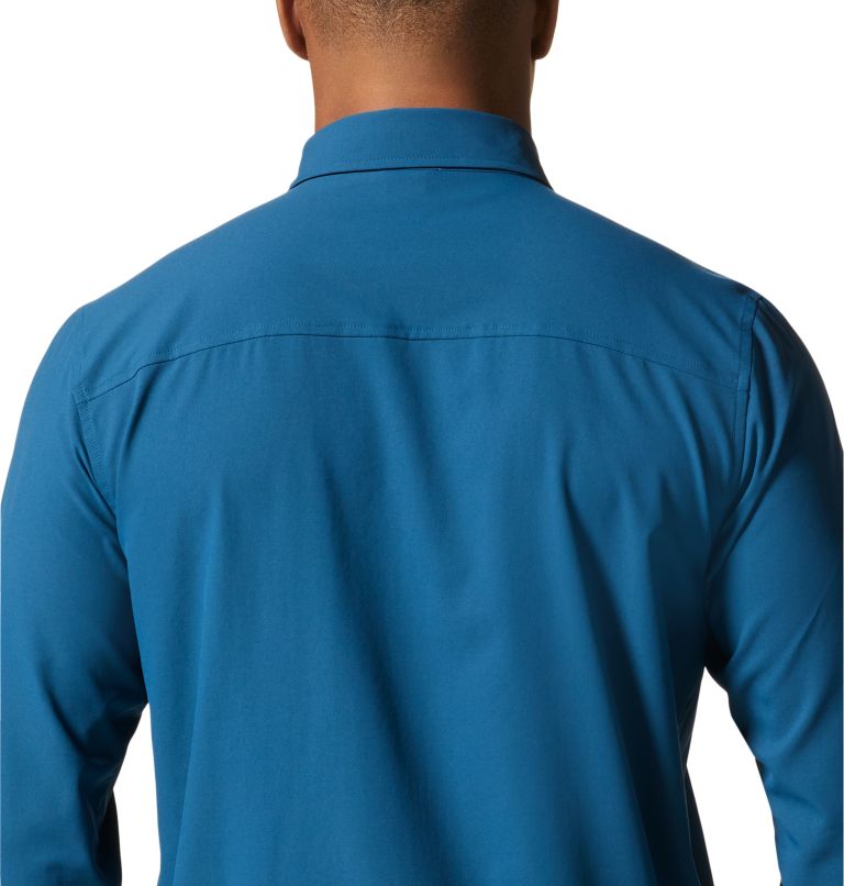Thumbnail: Shade Lite Long Sleeve Shirt | 418 | XL, Color: Dark Caspian, image 5
