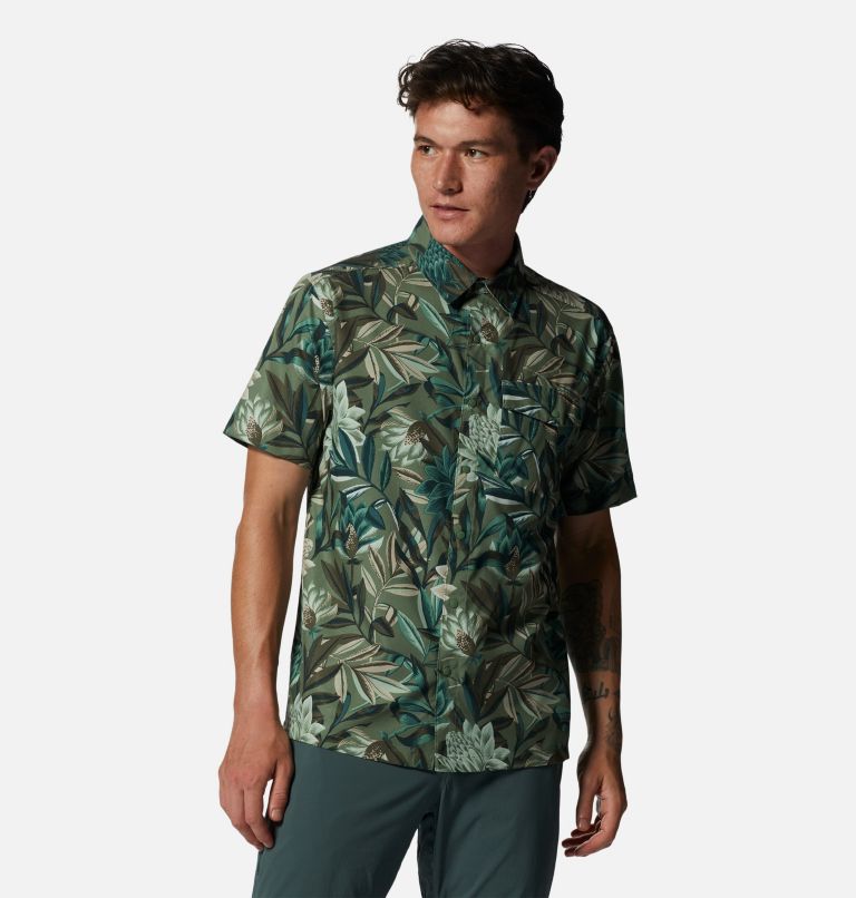 Men's Shade Lite Short Sleeve Shirt, Color: Field Tropicali Print, image 5
