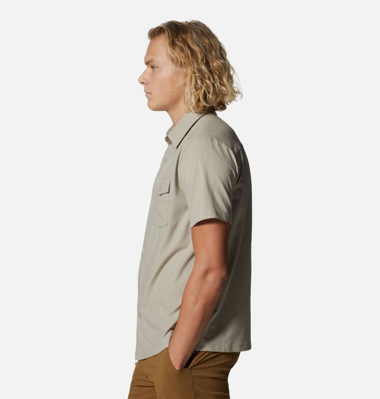 Men's Shade Lite Short Sleeve Shirt, Color: Badlands, image 3
