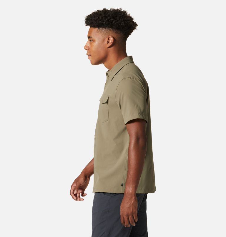 Chemise à manches courtes Shade Lite Homme, Color: Stone Green, image 3
