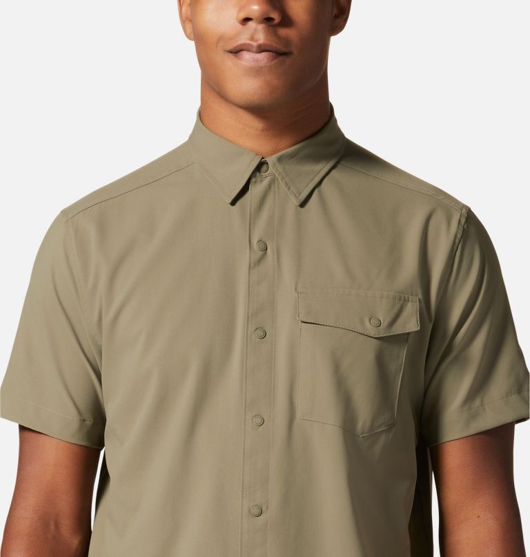 Chemise à manches courtes Shade Lite Homme, Color: Stone Green, image 4