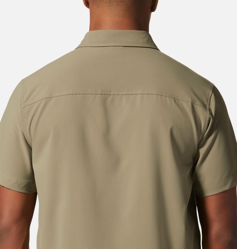 Thumbnail: Men's Shade Lite Short Sleeve Shirt, Color: Stone Green, image 5