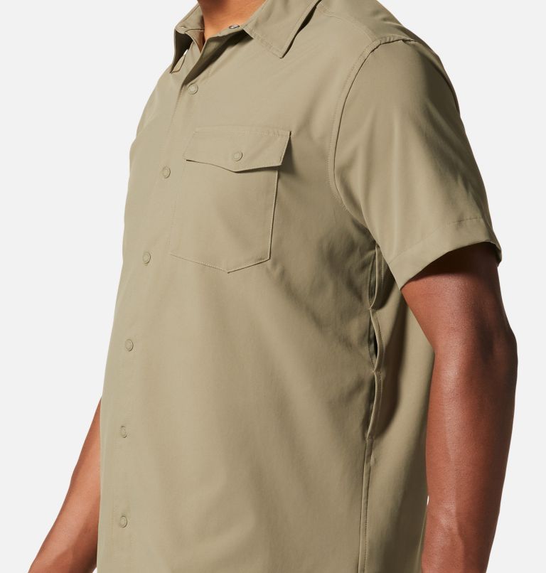 Men's Shade Lite Short Sleeve Shirt, Color: Stone Green, image 6