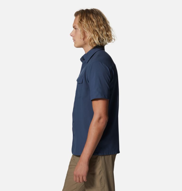 Men's Shade Lite Short Sleeve Shirt, Color: Zinc, image 3