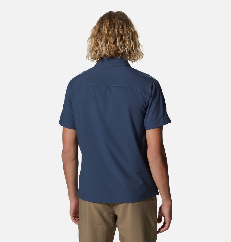 Thumbnail: Men's Shade Lite Short Sleeve Shirt, Color: Zinc, image 2