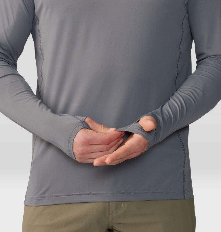 Men's Crater Lake Hoody, Color: Foil Grey, image 5