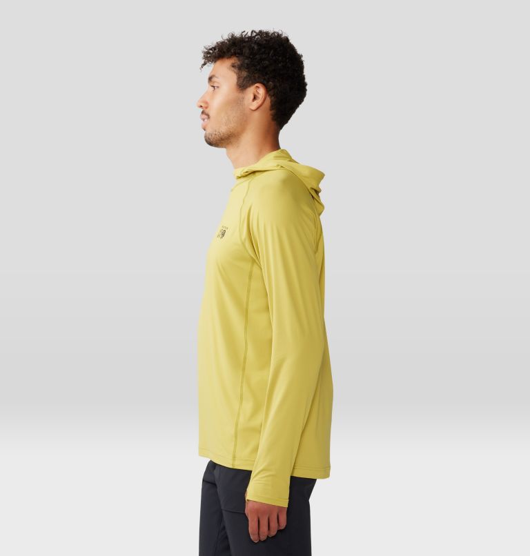 Men's Crater Lake Hoody, Color: Bright Olive, image 3