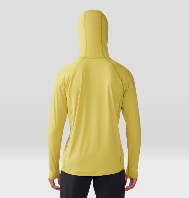 Men's Crater Lake Hoody, Color: Bright Olive, image 2