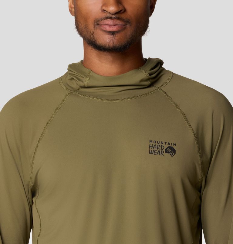 Men's Crater Lake Hoody, Color: Combat Green, image 5