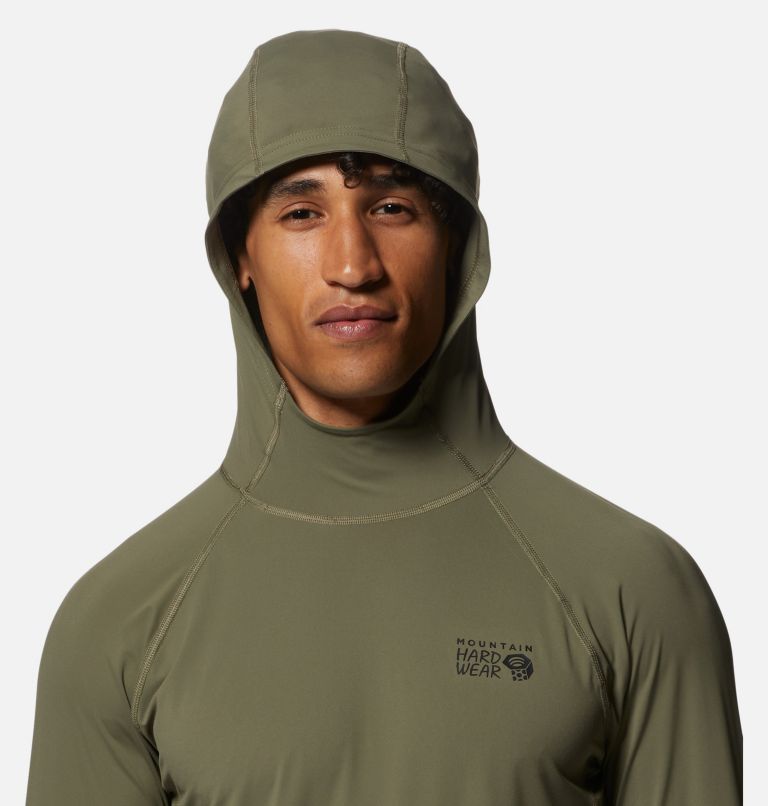 Men's Crater Lake Hoody, Color: Stone Green, image 4