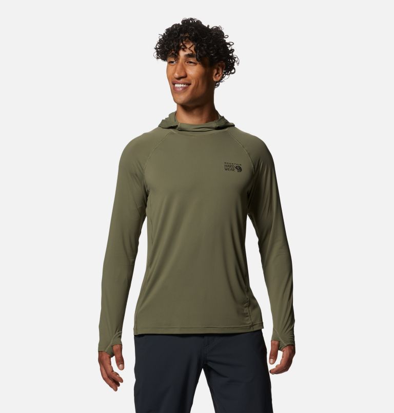 Men's Crater Lake Hoody, Color: Stone Green, image 1