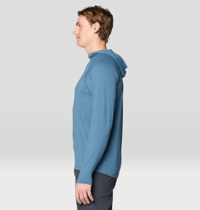 Men's Crater Lake Hoody, Color: Adriatic Blue, image 3
