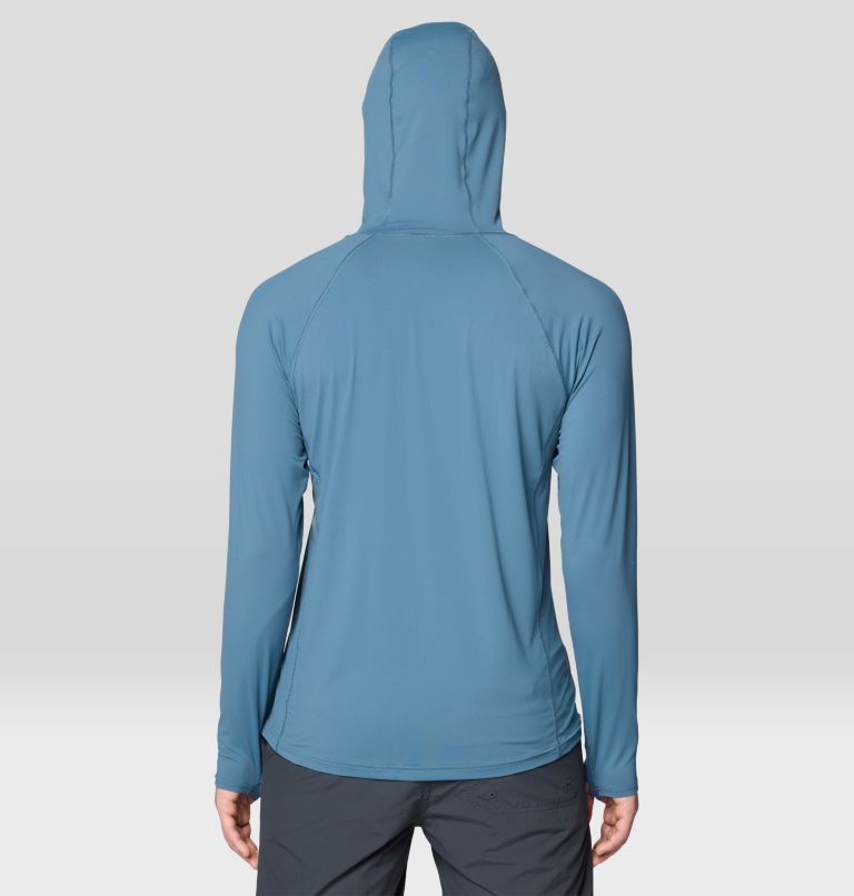 Men's Crater Lake Hoody, Color: Adriatic Blue, image 2