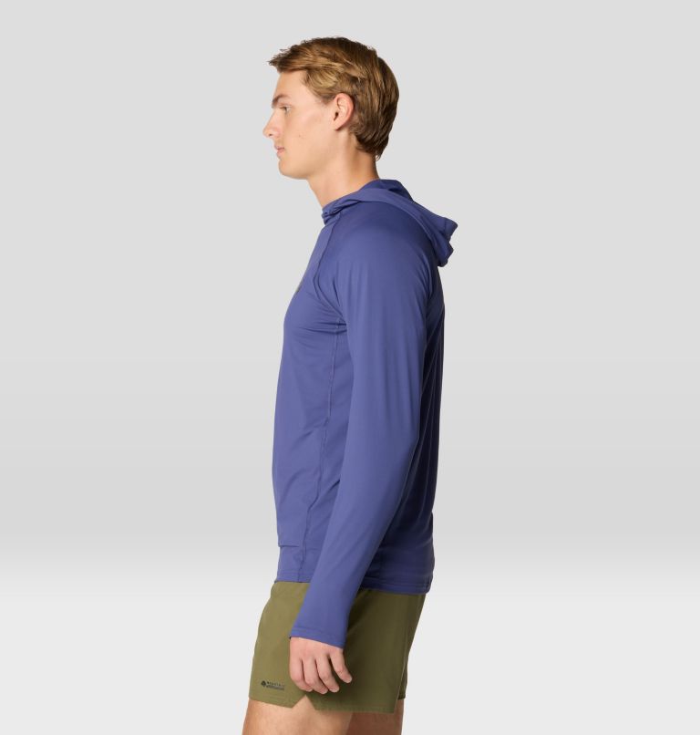 Men's Crater Lake Hoody, Color: Lapis Dusk, image 4