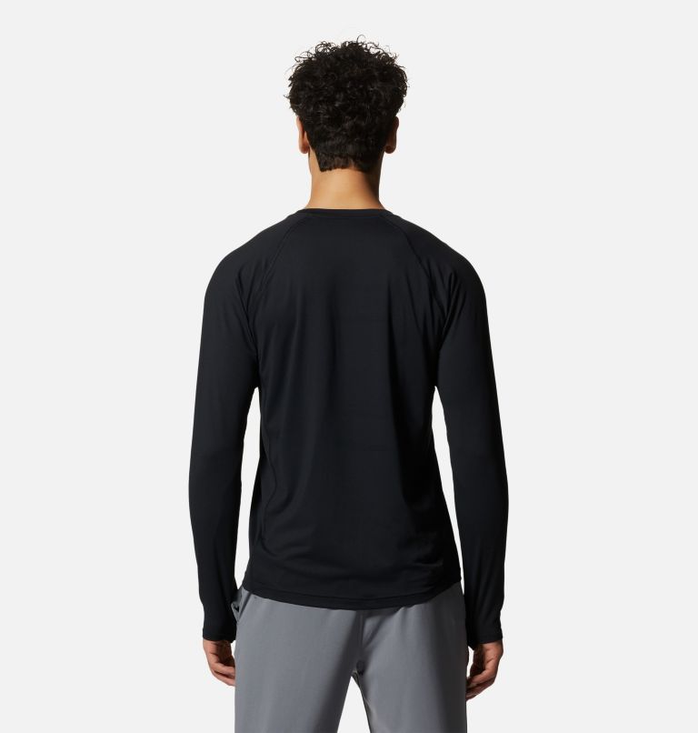 Thumbnail: Crater Lake Long Sleeve Crew | 010 | S, Color: Black, image 2