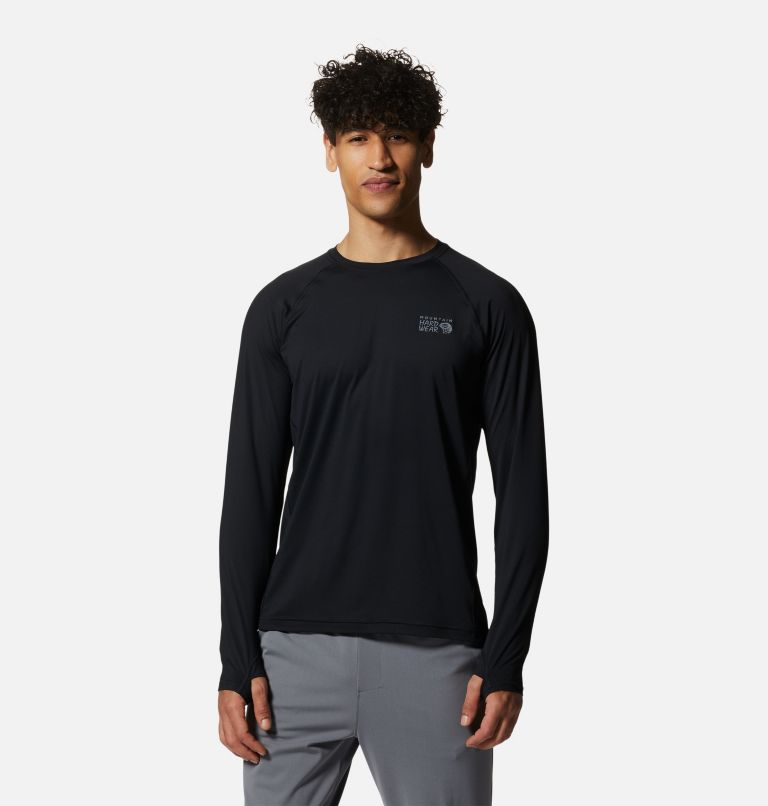 Crater Lake Long Sleeve Crew | 010 | XXL, Color: Black, image 1