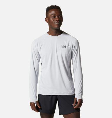 MOUNTAIN HARDWEAR｜LONG-SLEEVE T-SHIRTS (Crater Lake Lon Men's Crater Lake™ Long Sleeve Crew | Mountain Hardwear