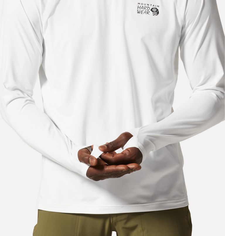 Men's Crater Lake Long Sleeve Crew, Color: Fogbank