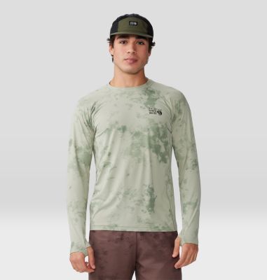 Drake's T-Shirts | Green Cotton Long-Sleeve Hiking T-Shirt - Mens •  Haasparihaas