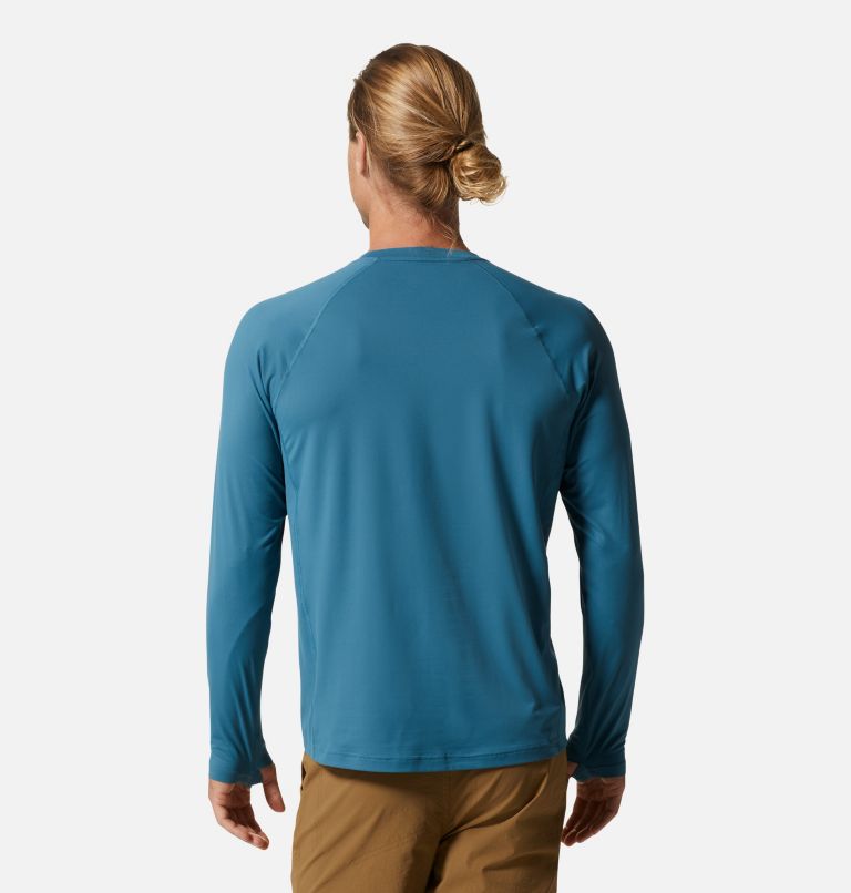 Crater Lake Long Sleeve Crew | 442 | S, Color: Caspian, image 2