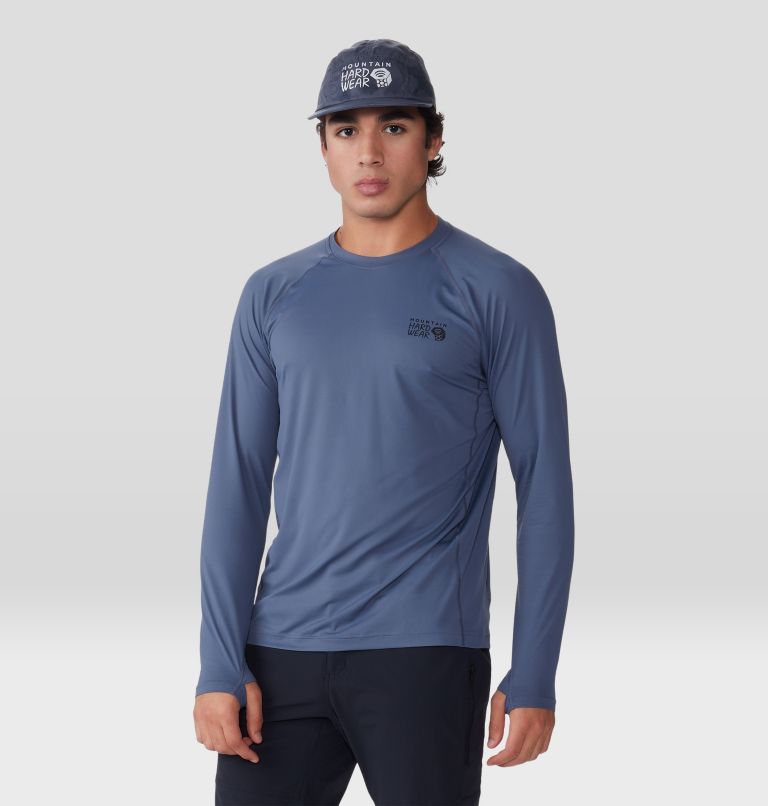 Mountain Hardwear Men's Crater Lake Long Sleeve Crew - M - Blue