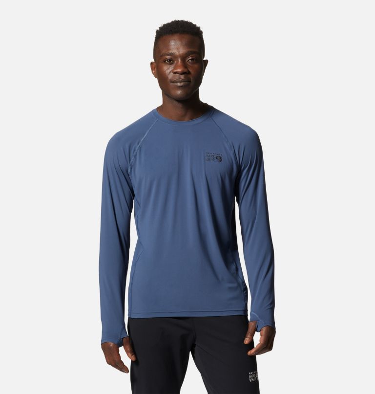 Men's Basic Long Sleeve Crew T-shirt