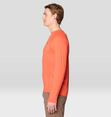 Men's Crater Lake Long Sleeve Crew, Color: Aspect, image 24