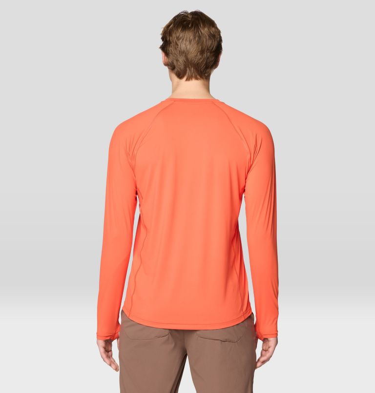 Men's Crater Lake Long Sleeve Crew, Color: Aspect, image 3