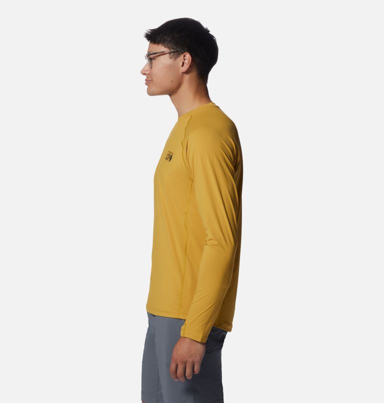 Crater Lake Long Sleeve Crew | 746 | L, Color: Desert Yellow, image 3