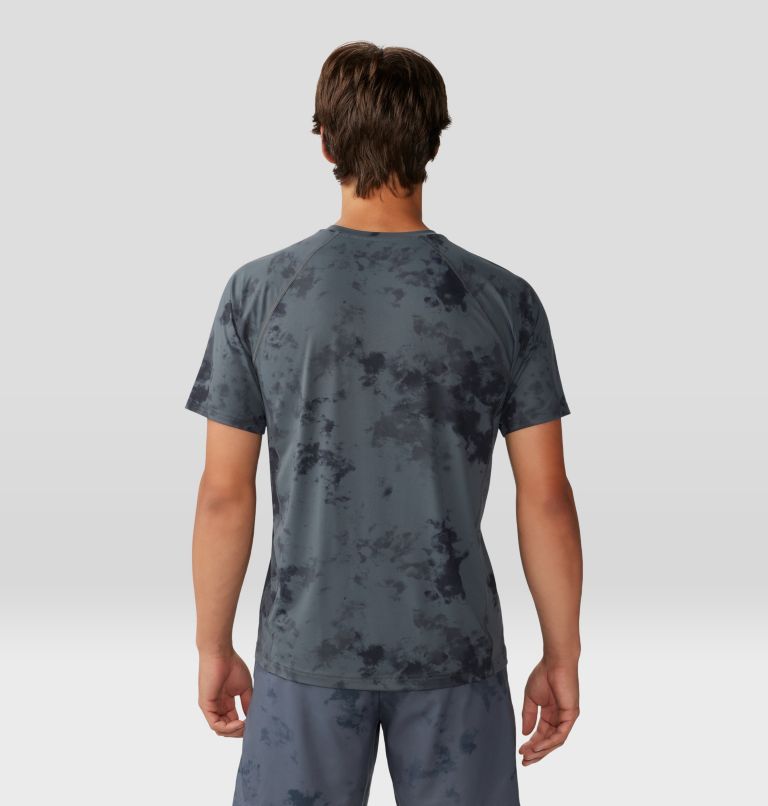 Men's Crater Lake Short Sleeve, Color: Volcanic Nebula Print, image 2