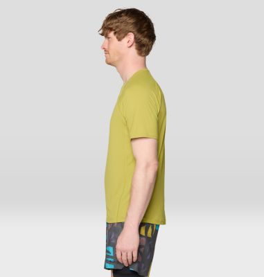 Men's Crater Lake Short Sleeve, Color: Moon Moss, image 7