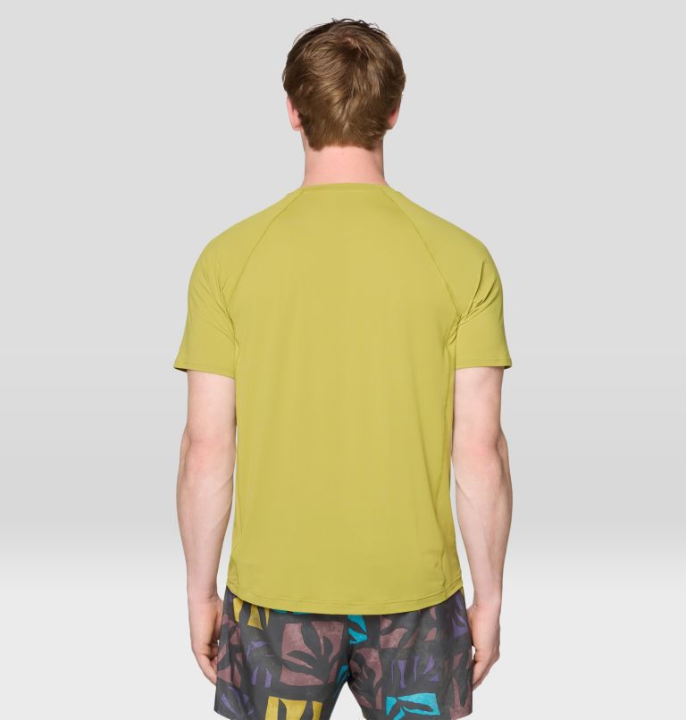 Men's Crater Lake Short Sleeve, Color: Moon Moss, image 2